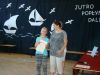 Wiktoria Włodarczyk - nagroda za II miejsce w konkursie języka angielskiego w klasie 3